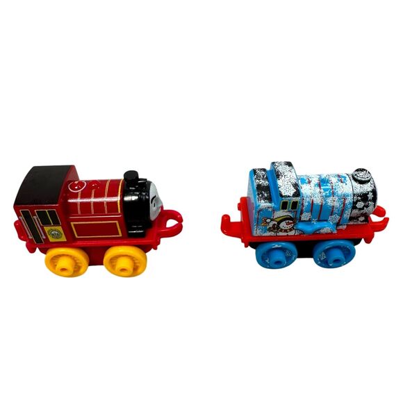 Thomas The Train & Friends Minis Mini Figure Vehicles Christmas Lot of 14 - Picture 2 of 9
